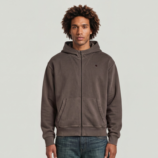 G-star unit washed hdd zip sw G-star unit washed hdd zip sw