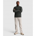 Cast Iron half zip cotton knit Cast Iron half zip cotton knit