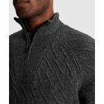 Cast Iron half zip cotton knit Cast Iron half zip cotton knit