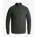Cast Iron half zip cotton knit Cast Iron half zip cotton knit