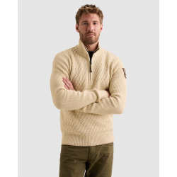 Pme Legend halfzip collar knit